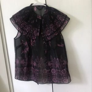 Ted Baker Sheer Skeeveless Top